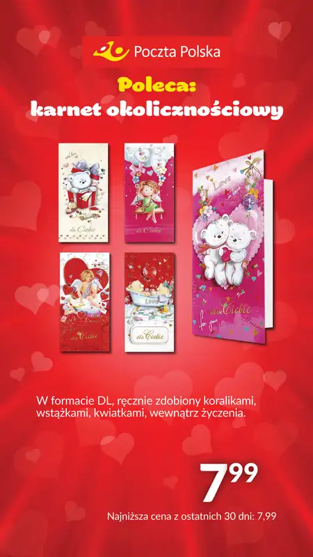 Poczta Polska - gazetka promocyjna Prezenty na Walentynki od poniedziałku 29.01 do czwartku 15.02 - strona 3