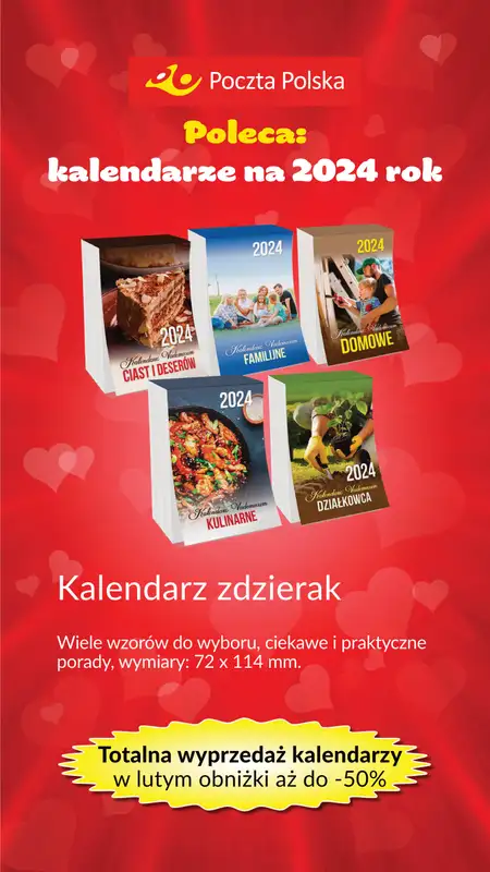Poczta Polska - gazetka promocyjna Prezenty na Walentynki od poniedziałku 29.01 do czwartku 15.02 - strona 40