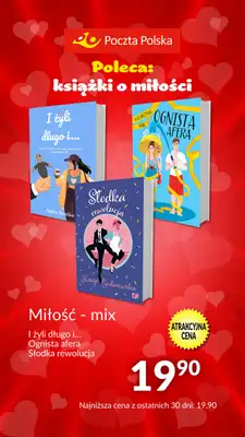 Poczta Polska - gazetka promocyjna Prezenty na Walentynki od poniedziałku 29.01 do czwartku 15.02 - strona 17 Poczta Polska - gazetka promocyjna Prezenty na Walentynki od poniedziałku 29.01 do czwartku 15.02 - strona 17