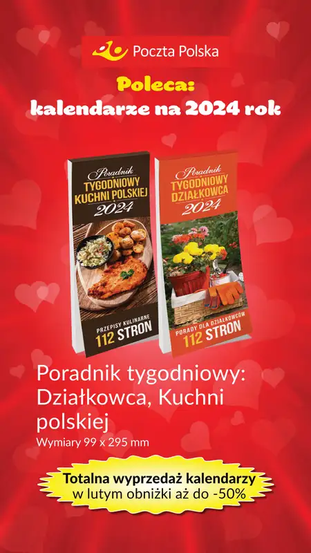 Poczta Polska - gazetka promocyjna Prezenty na Walentynki od poniedziałku 29.01 do czwartku 15.02 - strona 39