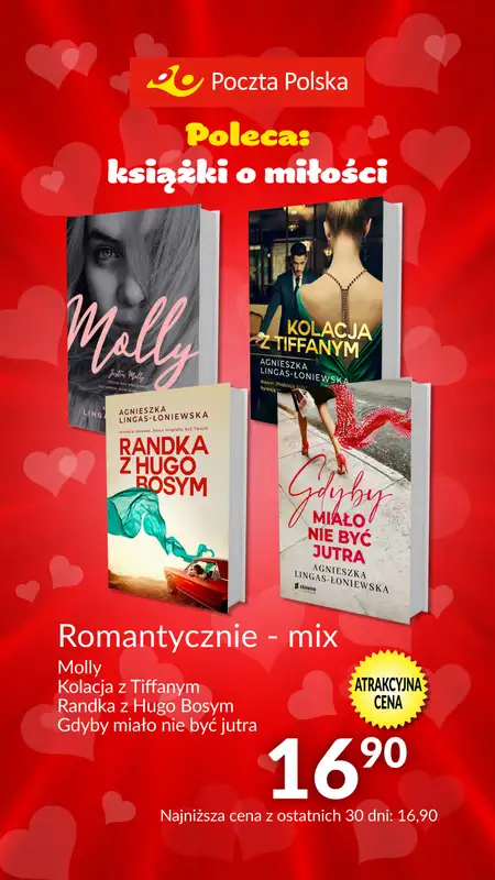 Poczta Polska - gazetka promocyjna Prezenty na Walentynki od poniedziałku 29.01 do czwartku 15.02 - strona 16