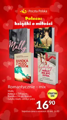 Poczta Polska - gazetka promocyjna Prezenty na Walentynki od poniedziałku 29.01 do czwartku 15.02 - strona 16 Poczta Polska - gazetka promocyjna Prezenty na Walentynki od poniedziałku 29.01 do czwartku 15.02 - strona 16