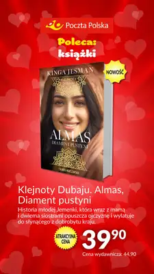 Poczta Polska - gazetka promocyjna Prezenty na Walentynki od poniedziałku 29.01 do czwartku 15.02 - strona 21 Poczta Polska - gazetka promocyjna Prezenty na Walentynki od poniedziałku 29.01 do czwartku 15.02 - strona 21