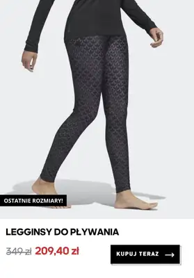 Adidas - gazetka promocyjna Do -50% legginsy damskie od poniedziałku 29.01 do wtorku 06.02 - strona 8