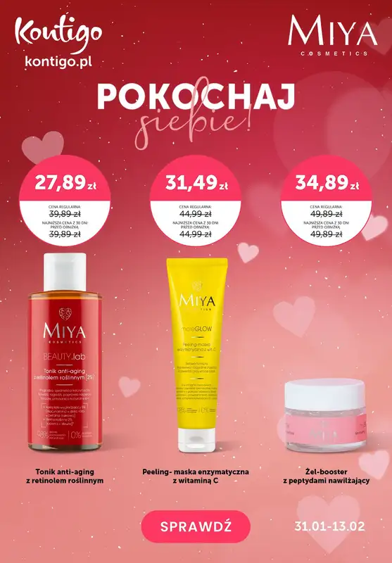 Kontigo - gazetka promocyjna Pokochaj siebie od środy 31.01 do wtorku 13.02 - strona 2