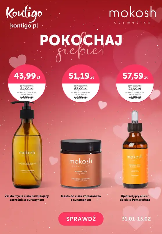 Kontigo - gazetka promocyjna Pokochaj siebie od środy 31.01 do wtorku 13.02 - strona 4