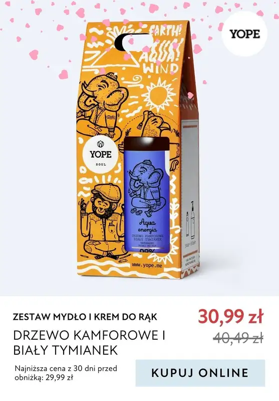 Yope - gazetka promocyjna Yope | -20% na kosmetyki do ciała od poniedziałku 05.02 do środy 14.02 - strona 8