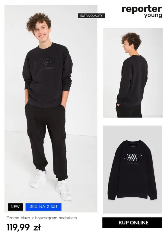 Reporter Young - gazetka promocyjna -30% na drugą, tańszą sztukę od wtorku 13.02 do środy 21.02 - strona 10