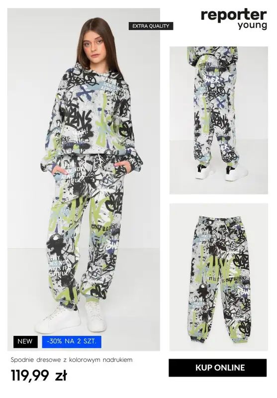 Reporter Young - gazetka promocyjna -30% na drugą, tańszą sztukę od wtorku 13.02 do środy 21.02 - strona 4