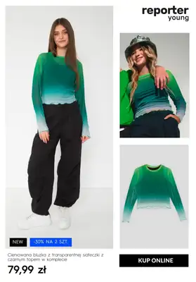 Reporter Young - gazetka promocyjna -30% na drugą, tańszą sztukę od wtorku 13.02 do środy 21.02 - strona 6