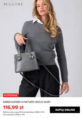 Puccini - gazetka promocyjna Do -70% TOTAL SALE: Torebki damskie od wtorku 20.02 do środy 28.02 - strona 6
