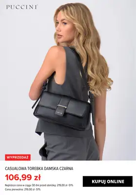 Puccini - gazetka promocyjna Do -70% TOTAL SALE: Torebki damskie od wtorku 20.02 do środy 28.02 - strona 17