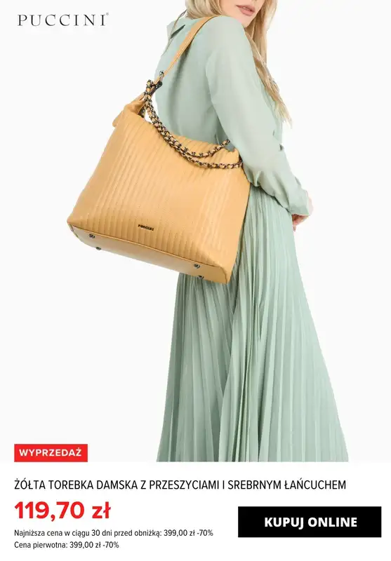Puccini - gazetka promocyjna Do -70% TOTAL SALE: Torebki damskie od wtorku 20.02 do środy 28.02 - strona 2
