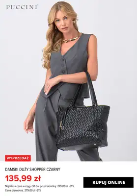 Puccini - gazetka promocyjna Do -70% TOTAL SALE: Torebki damskie od wtorku 20.02 do środy 28.02 - strona 11