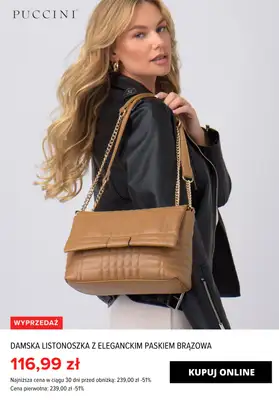 Puccini - gazetka promocyjna Do -70% TOTAL SALE: Torebki damskie od wtorku 20.02 do środy 28.02 - strona 13