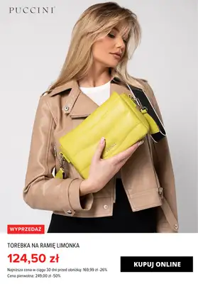Puccini - gazetka promocyjna Do -70% TOTAL SALE: Torebki damskie od wtorku 20.02 do środy 28.02 - strona 16