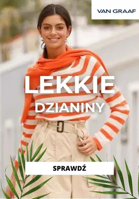 Van Graaf - gazetka promocyjna Lekkie dzianiny od wtorku 20.02  Van Graaf - gazetka promocyjna Lekkie dzianiny od wtorku 20.02