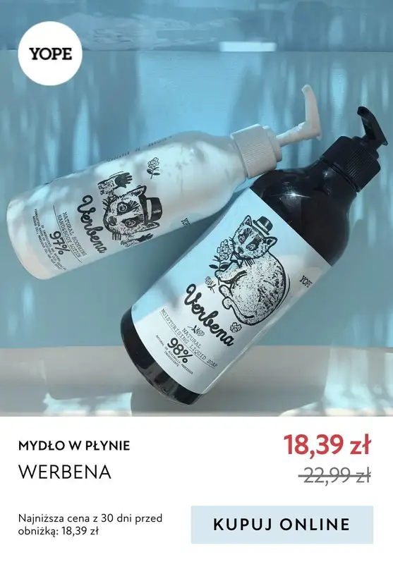 Yope - gazetka promocyjna -20% na kosmetyki do ciała od środy 21.02 do wtorku 27.02 - strona 8