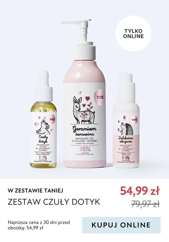 Yope - gazetka promocyjna -20% na kosmetyki do ciała od środy 21.02 do wtorku 27.02 - strona 15