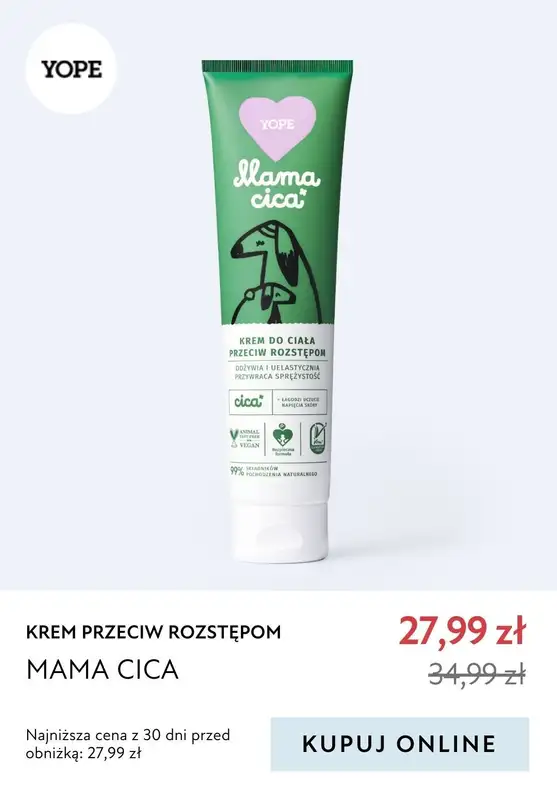 Yope - gazetka promocyjna -20% na kosmetyki do ciała od środy 21.02 do wtorku 27.02 - strona 13