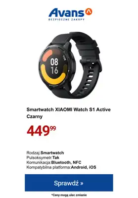 Avans - gazetka promocyjna Smartwatche i smartbandy w SUPER cenach! od czwartku 22.02 do poniedziałku 26.02 - strona 2 Avans - gazetka promocyjna Smartwatche i smartbandy w SUPER cenach! od czwartku 22.02 do poniedziałku 26.02 - strona 2