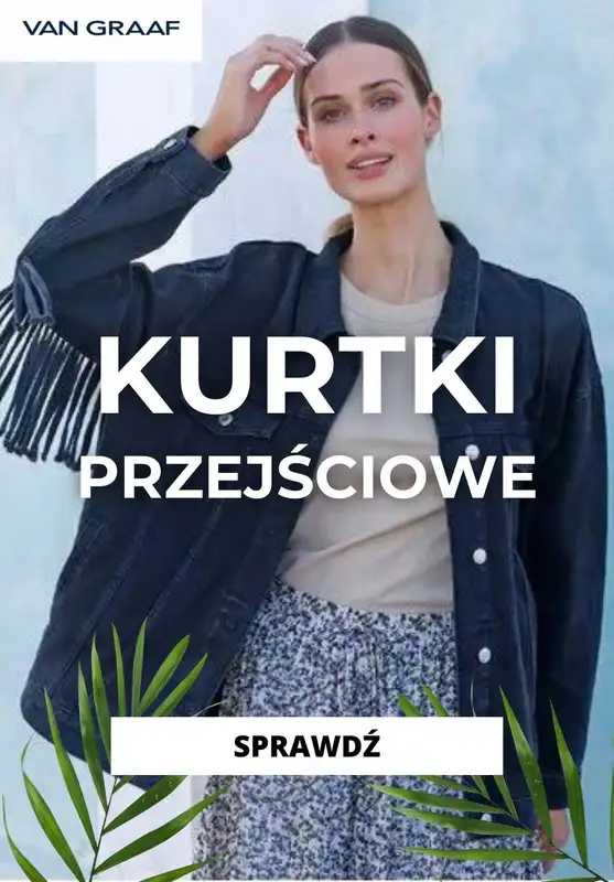 Van Graaf - gazetka promocyjna Kurtki przejściowe na wiosnę od czwartku 22.02 