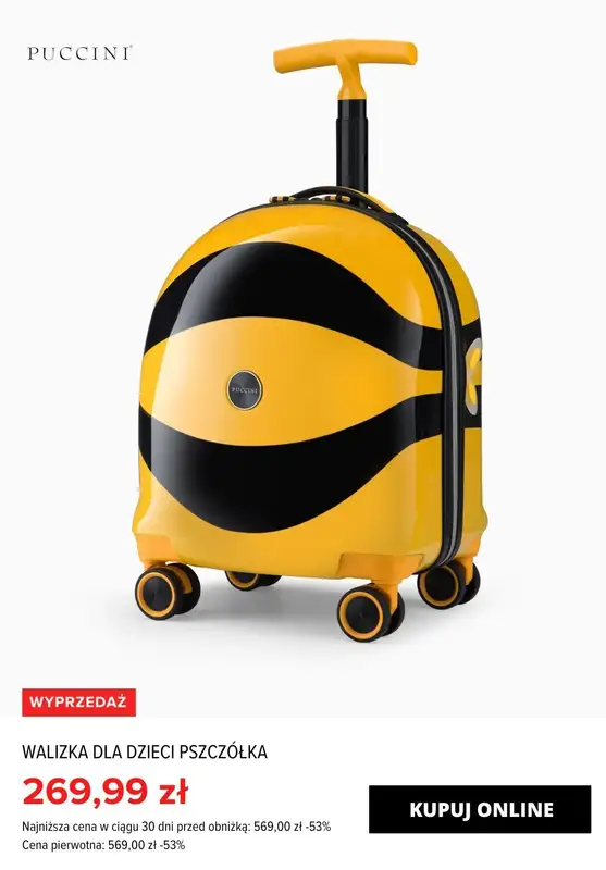 Puccini - gazetka promocyjna Do -70% TOTAL SALE: Walizki od piątku 23.02 do czwartku 29.02 - strona 13