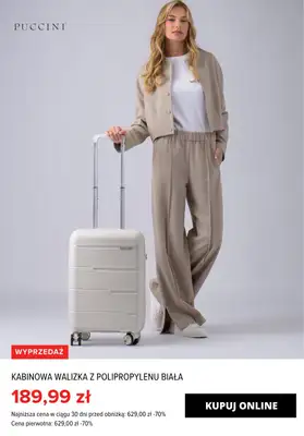 Puccini - gazetka promocyjna Do -70% TOTAL SALE: Walizki od piątku 23.02 do czwartku 29.02 - strona 10