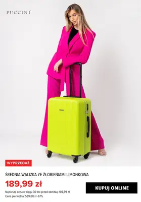 Puccini - gazetka promocyjna Do -70% TOTAL SALE: Walizki od piątku 23.02 do czwartku 29.02 - strona 4