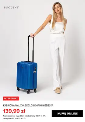 Puccini - gazetka promocyjna Do -70% TOTAL SALE: Walizki od piątku 23.02 do czwartku 29.02 - strona 5