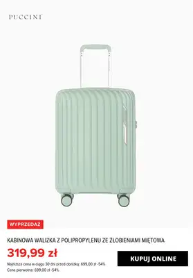 Puccini - gazetka promocyjna Do -70% TOTAL SALE: Walizki od piątku 23.02 do czwartku 29.02 - strona 9