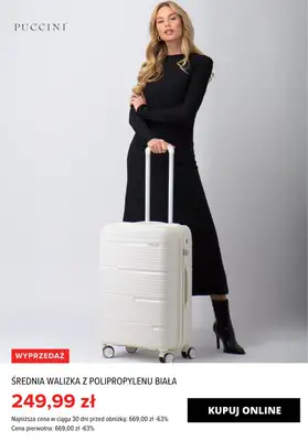 Puccini - gazetka promocyjna Do -70% TOTAL SALE: Walizki od piątku 23.02 do czwartku 29.02 - strona 17