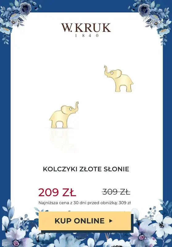 W.KRUK - gazetka promocyjna Do -50% WYPRZEDAŻ: bizuteria od piątku 23.02 do czwartku 29.02 - strona 6