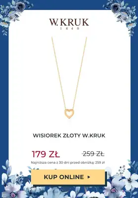 W.KRUK - gazetka promocyjna Do -50% WYPRZEDAŻ: bizuteria od piątku 23.02 do czwartku 29.02 - strona 5