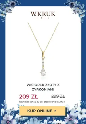 W.KRUK - gazetka promocyjna Do -50% WYPRZEDAŻ: bizuteria od piątku 23.02 do czwartku 29.02 - strona 7