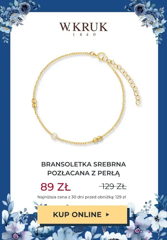 W.KRUK - gazetka promocyjna Do -50% WYPRZEDAŻ: bizuteria od piątku 23.02 do czwartku 29.02 - strona 2