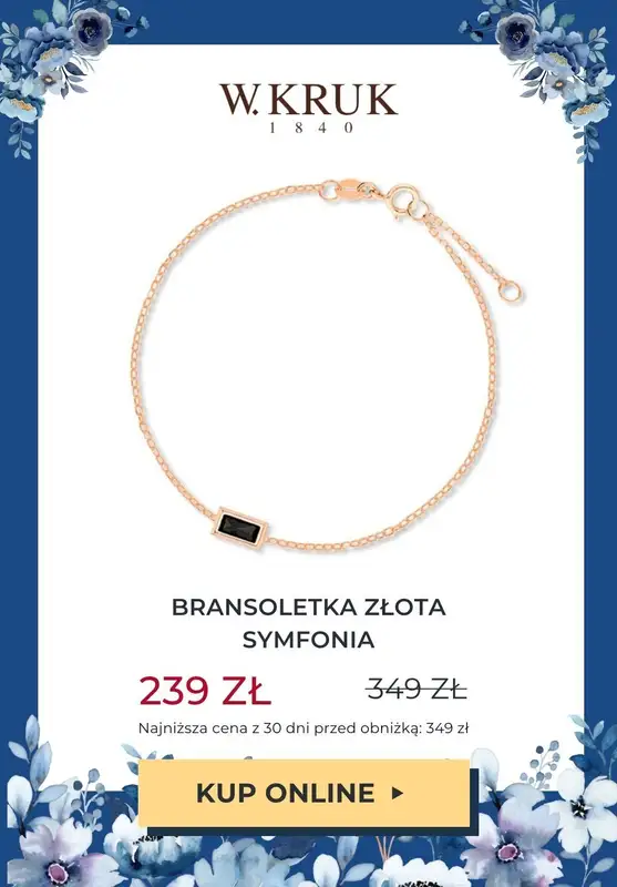 W.KRUK - gazetka promocyjna Do -50% WYPRZEDAŻ: bizuteria od piątku 23.02 do czwartku 29.02 - strona 8