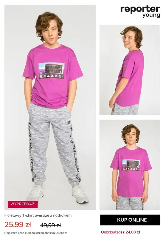 Reporter Young - gazetka promocyjna -30% na drugą, tańszą sztukę WYPRZEDAŻ od piątku 23.02 do środy 28.02 - strona 12