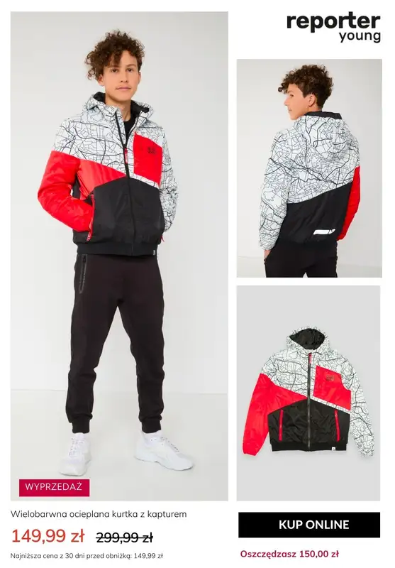 Reporter Young - gazetka promocyjna -30% na drugą, tańszą sztukę WYPRZEDAŻ od piątku 23.02 do środy 28.02 - strona 10