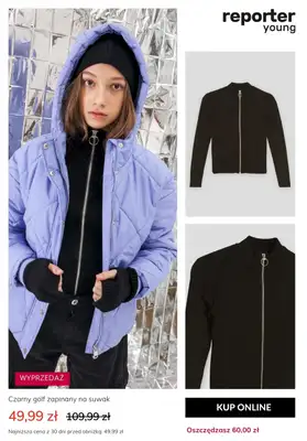 Reporter Young - gazetka promocyjna -30% na drugą, tańszą sztukę WYPRZEDAŻ od piątku 23.02 do środy 28.02 - strona 4