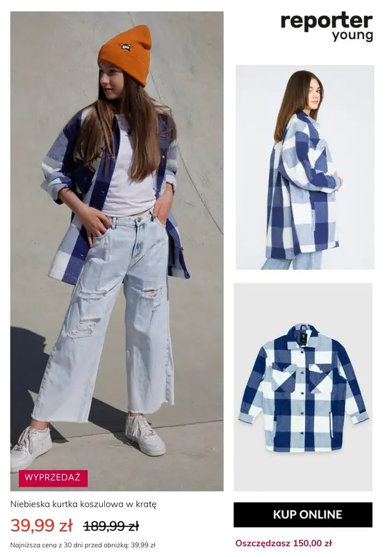 Reporter Young - gazetka promocyjna -30% na drugą, tańszą sztukę WYPRZEDAŻ od piątku 23.02 do środy 28.02 - strona 3