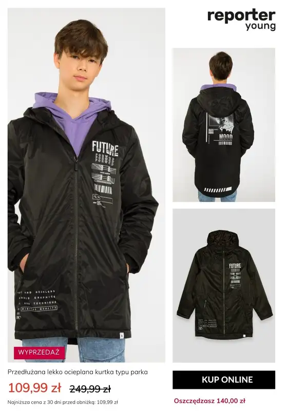 Reporter Young - gazetka promocyjna -30% na drugą, tańszą sztukę WYPRZEDAŻ od piątku 23.02 do środy 28.02 - strona 5
