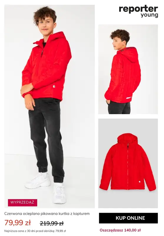 Reporter Young - gazetka promocyjna -30% na drugą, tańszą sztukę WYPRZEDAŻ od piątku 23.02 do środy 28.02 - strona 9