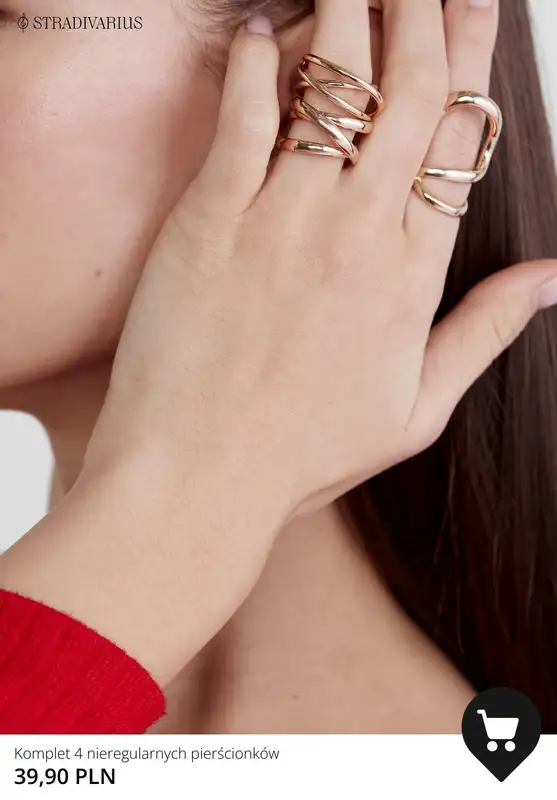 Stradivarius - gazetka promocyjna Biżuteria - już od 29,90 PLN od poniedziałku 26.02  - strona 6