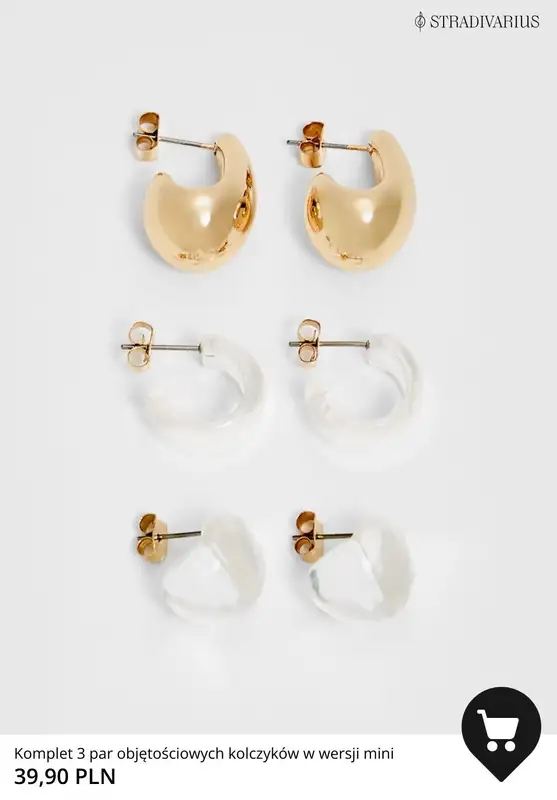 Stradivarius - gazetka promocyjna Biżuteria - już od 29,90 PLN od poniedziałku 26.02  - strona 17