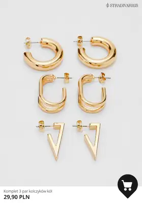 Stradivarius - gazetka promocyjna Biżuteria - już od 29,90 PLN od poniedziałku 26.02  - strona 9
