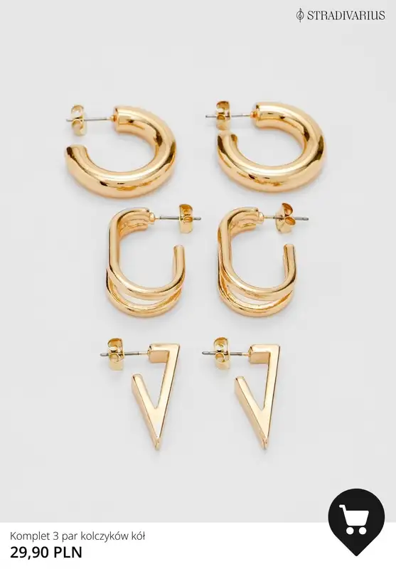 Stradivarius - gazetka promocyjna Biżuteria - już od 29,90 PLN od poniedziałku 26.02  - strona 9