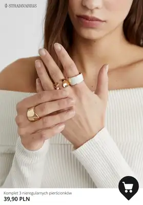 Stradivarius - gazetka promocyjna Biżuteria - już od 29,90 PLN od poniedziałku 26.02  - strona 5