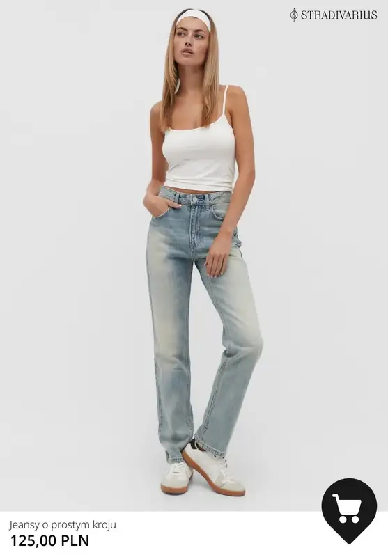 Stradivarius - gazetka promocyjna DENIM - jeansy już od 95,90 PLN od poniedziałku 26.02  - strona 10