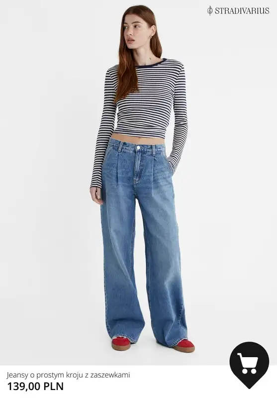 Stradivarius - gazetka promocyjna DENIM - jeansy już od 95,90 PLN od poniedziałku 26.02  - strona 7